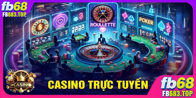 Top trò chơi cá cược hấp dẫn tại casino fb68